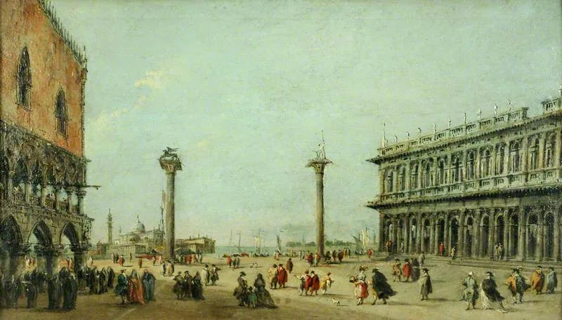 La Piazzetta, Wenecja - Francesco Guardi