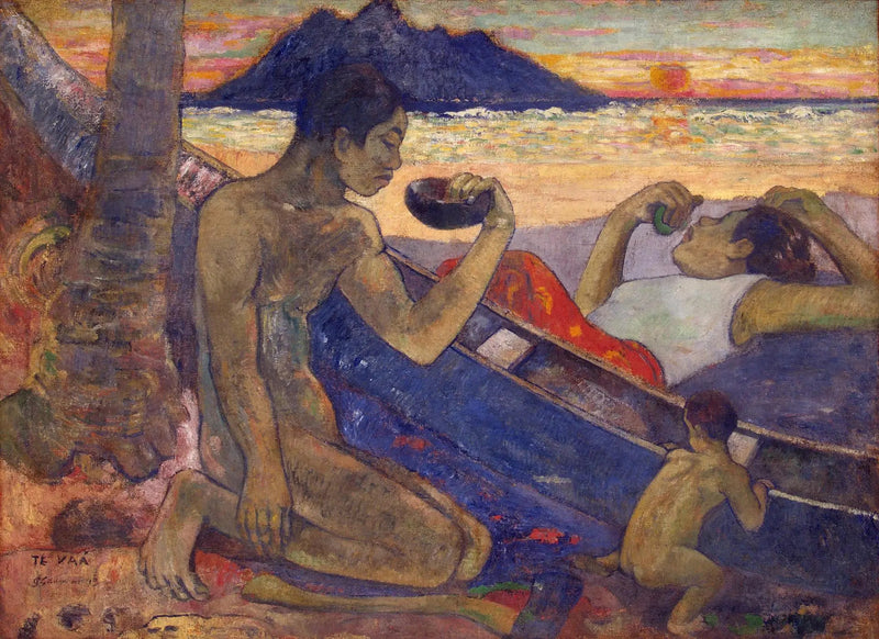 Piroga - Paul Gauguin