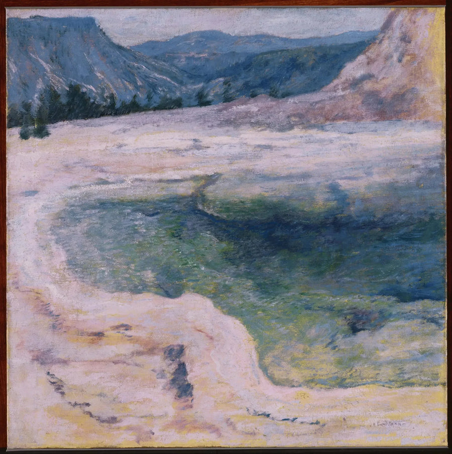 Basen z szmaragdu - John Henry Twachtman