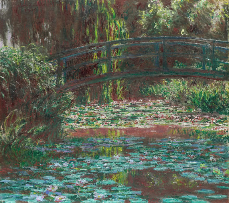 Basen z wodą - Claude Monet