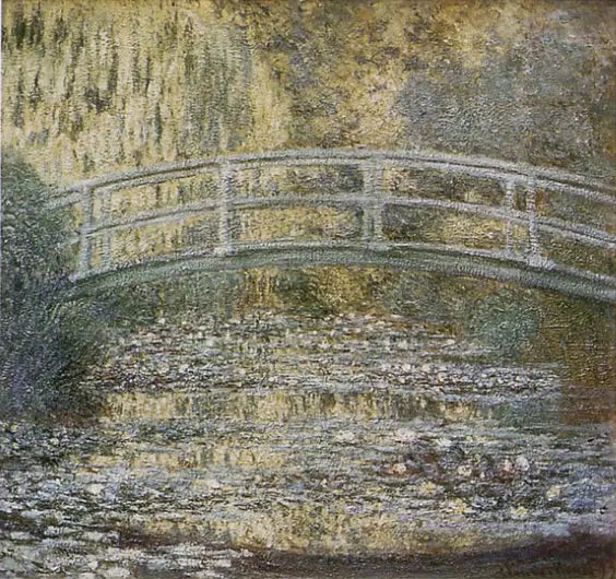 Basen z wodą - Claude Monet