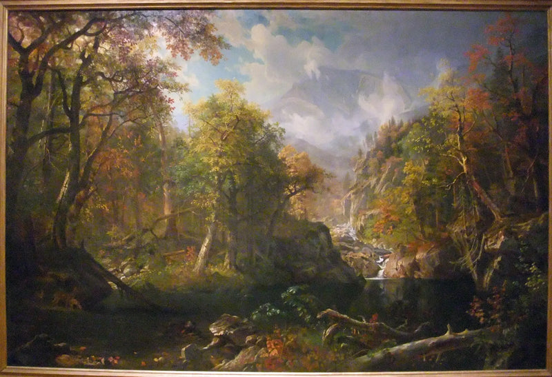 Basen z szmaragdu - Albert Bierstadt