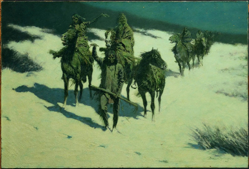 Ścieżka oszlifowanego konia - Frederic Remington