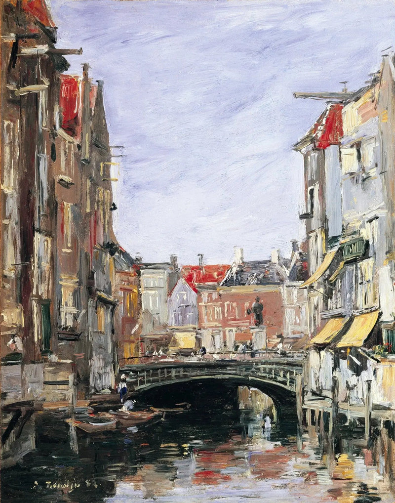 Plac Ary'ego Scheffera, Dordrecht - Eugène Boudin