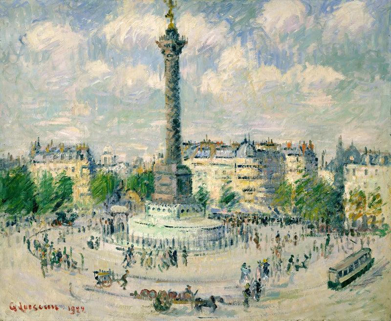 Plac Bastylia - Gustave Loiseau