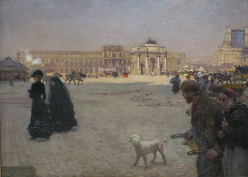 Plac Carrousel - Giuseppe De Nittis