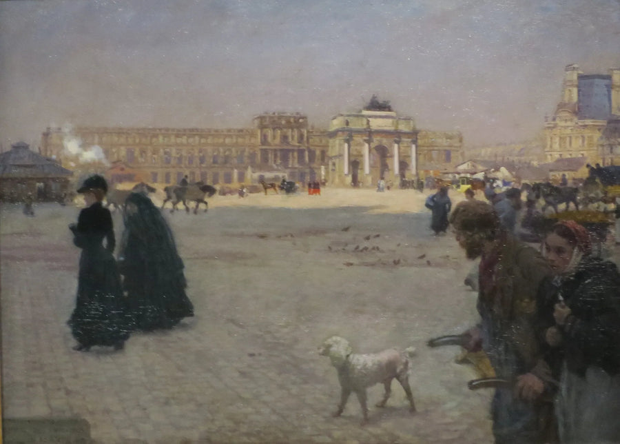 Plac Carrousel - Giuseppe De Nittis