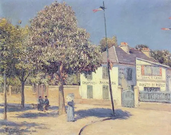 Rynek (Spacer w Argenteuil) - Gustave Caillebotte