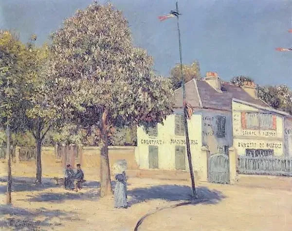 Rynek (Spacer w Argenteuil) - Gustave Caillebotte