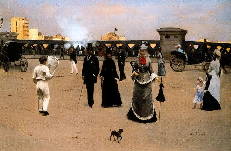 Plac i Most Europy - Jean Béraud