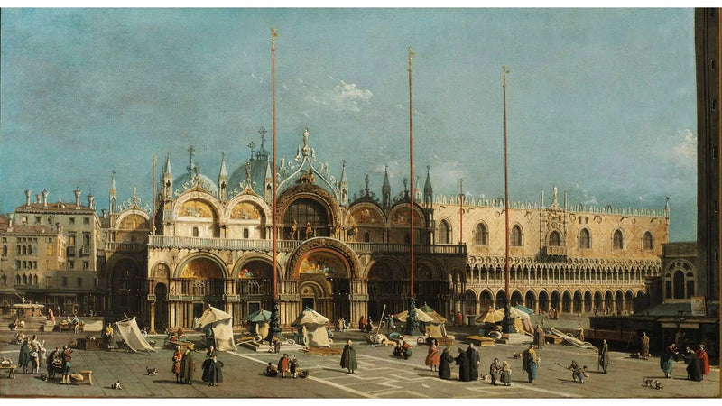 Plac Świętego Marka w Wenecji - Canaletto