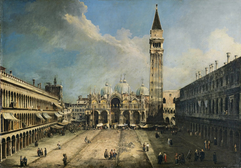 Plac św. Marka w Wenecji - Canaletto
