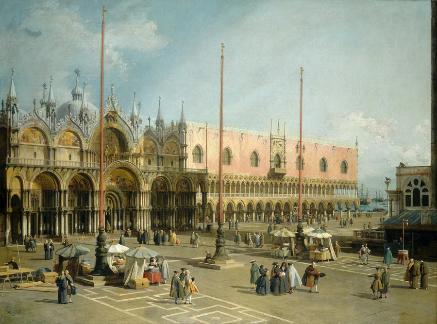 Plac św. Marka w Wenecji - Canaletto
