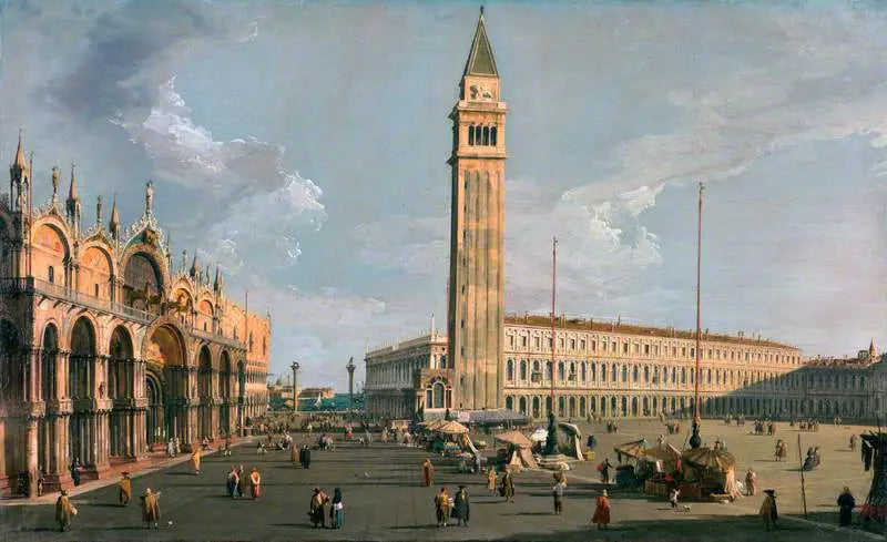 Plac św. Marka, Wenecja - Canaletto