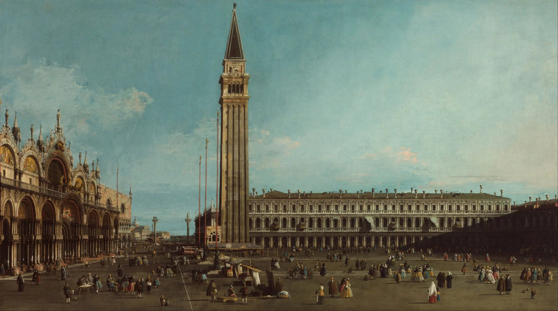 Plac św. Marka, Wenecja - Canaletto
