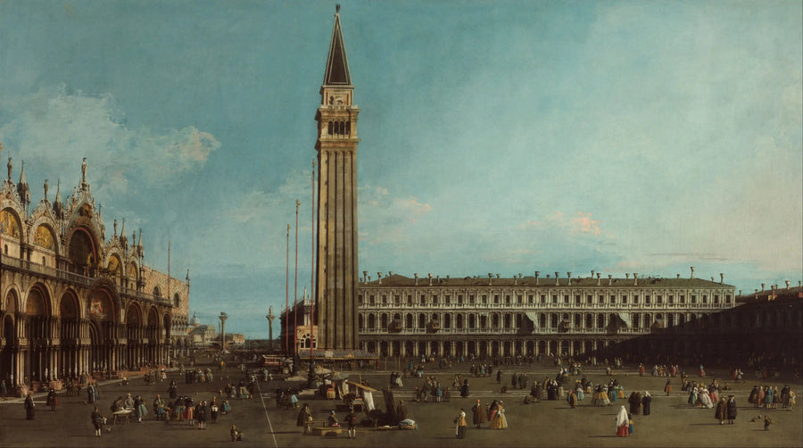 Plac św. Marka, Wenecja - Canaletto