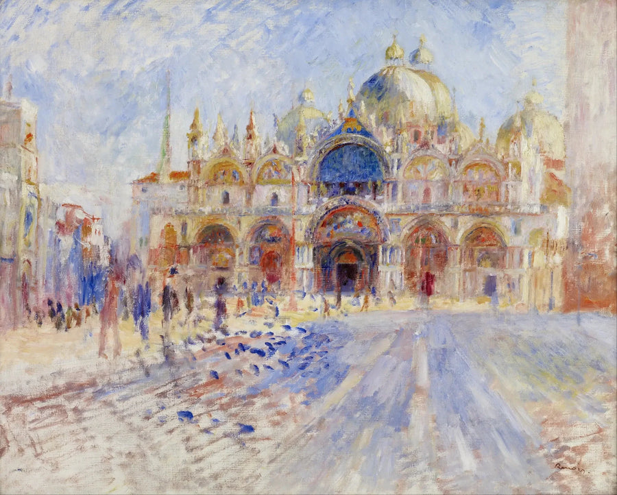 Plac Świętego Marka, Wenecja - Pierre-Auguste Renoir