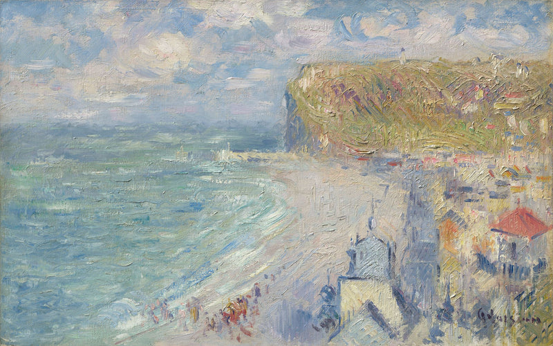 Plaża w Fécamp - Gustave Loiseau