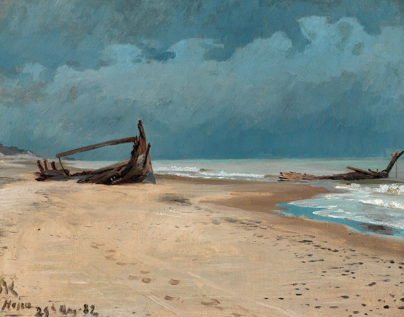 Plaża Højen. - Peder Severin Krøyer