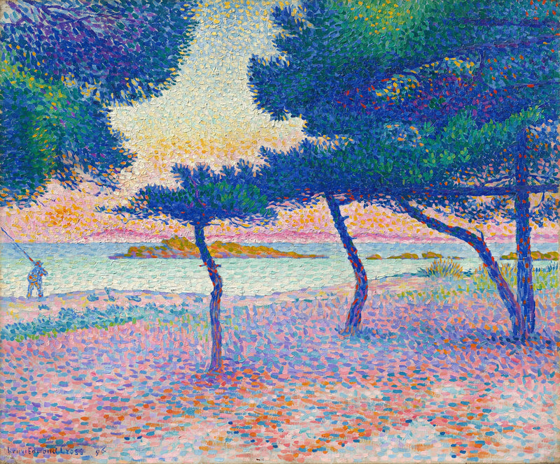 Plaża Saint-Clair - Henri-Edmond Cross