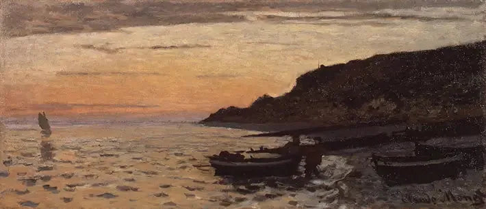 Plaża w Sainte-Adresse - Claude Monet