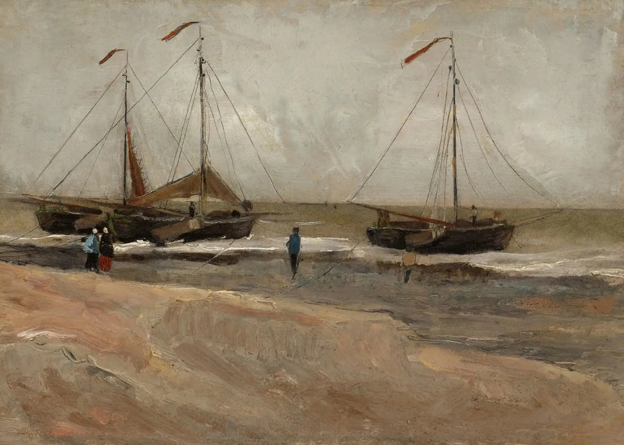 Plaża w Scheveningen - Vincent van Gogh