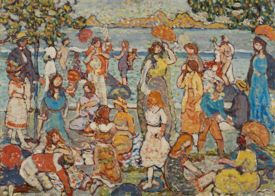 Plaża - Maurice Prendergast