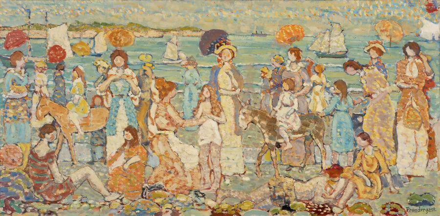 Plaża „Nr 3” - Maurice Prendergast