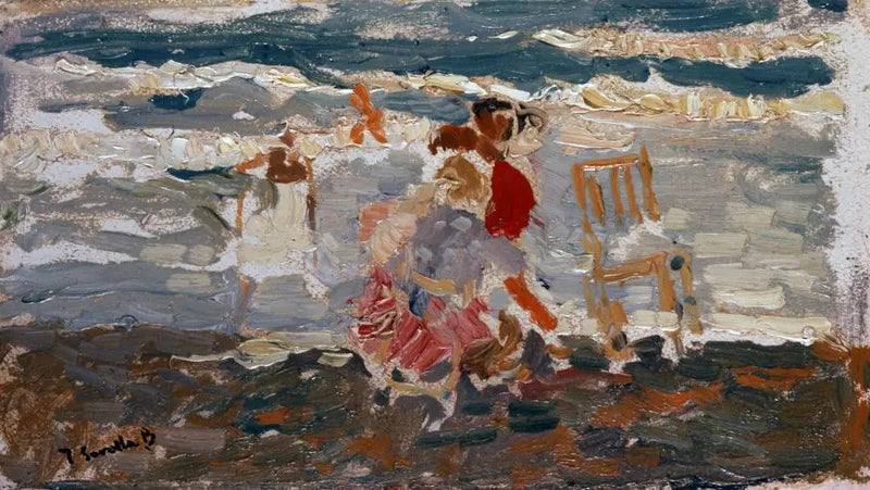 Plaża, Walencja (Dzieci) - Joaquín Sorolla