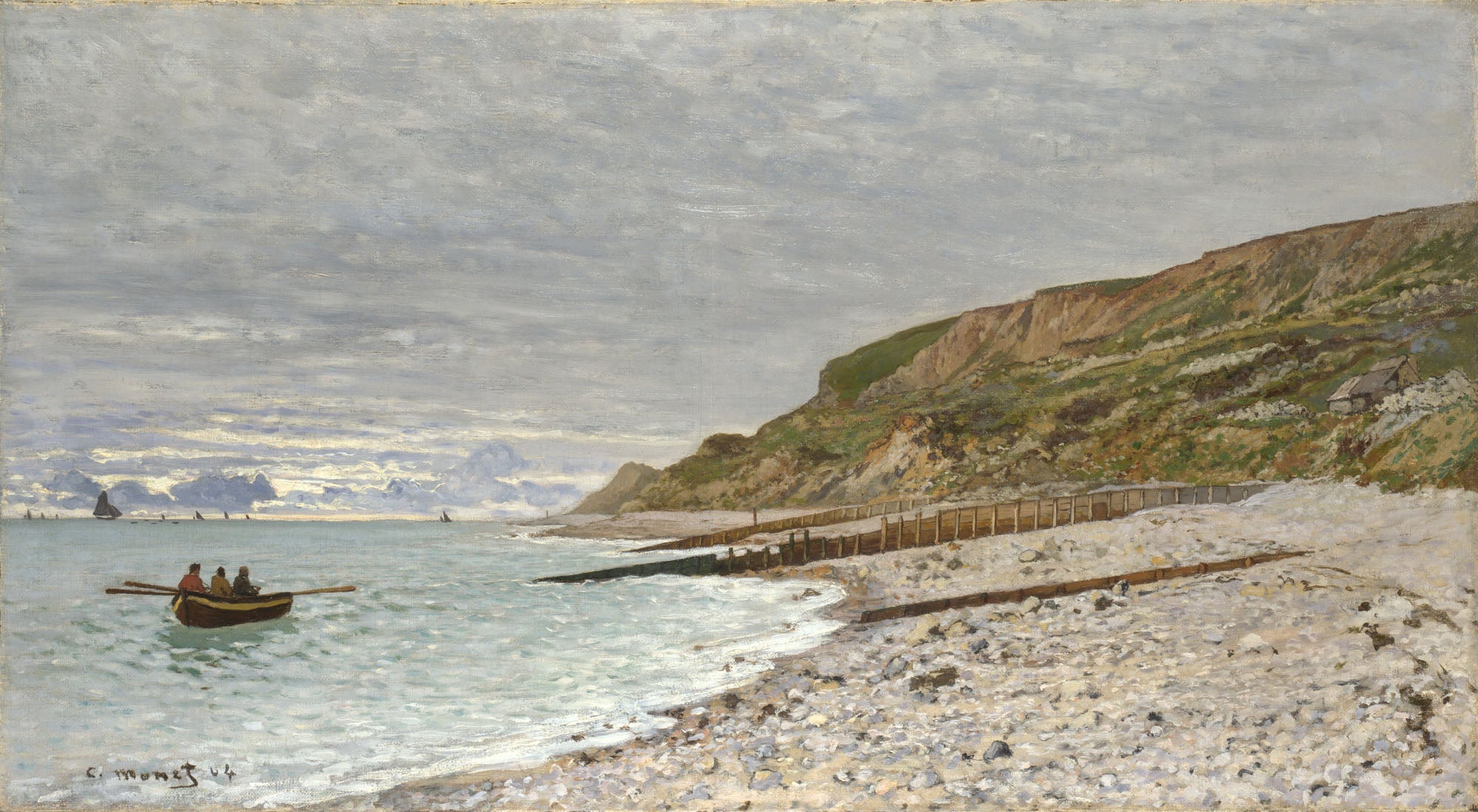 Reproduction du tableau « La Pointe de la Hève, Sainte-Adresse - Claude Monet » par Alpha Reproduction en peinture à l’huile