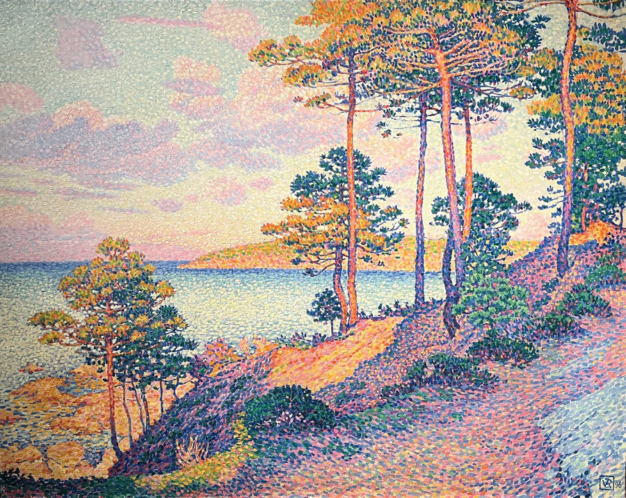 Szpic Saint-Pierre w Saint-Tropez - Théodore van Rysselberghe