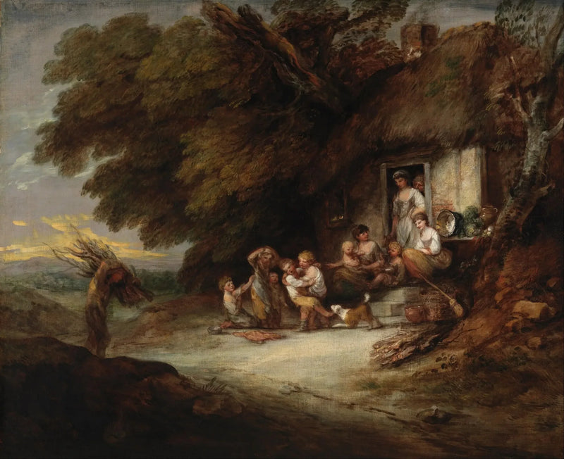 Drzwi chaty - Thomas Gainsborough