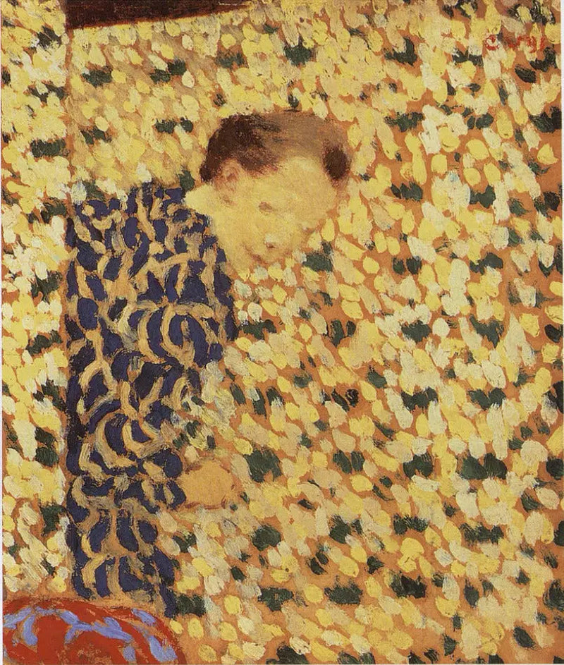 Uchylone drzwi - Édouard Vuillard
