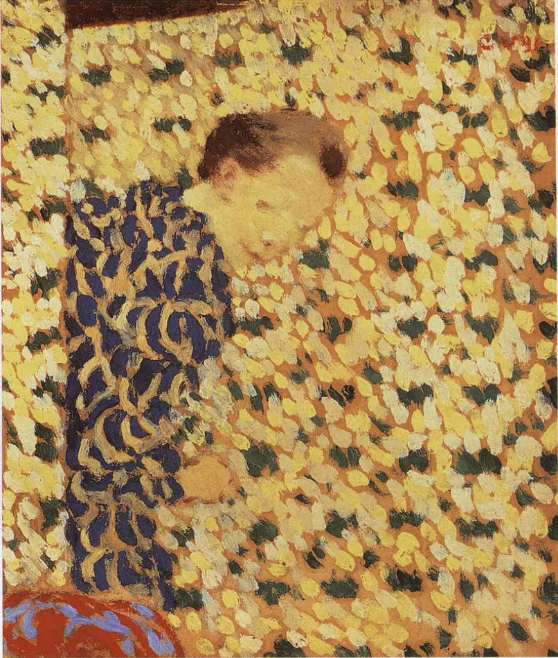 Uchylone drzwi - Édouard Vuillard