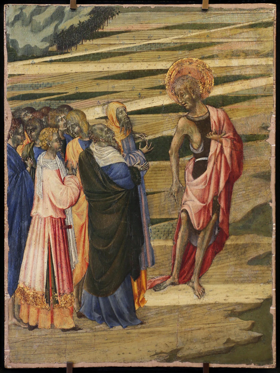 Kazanie św. Jana Chrzciciela - Giovanni di Paolo