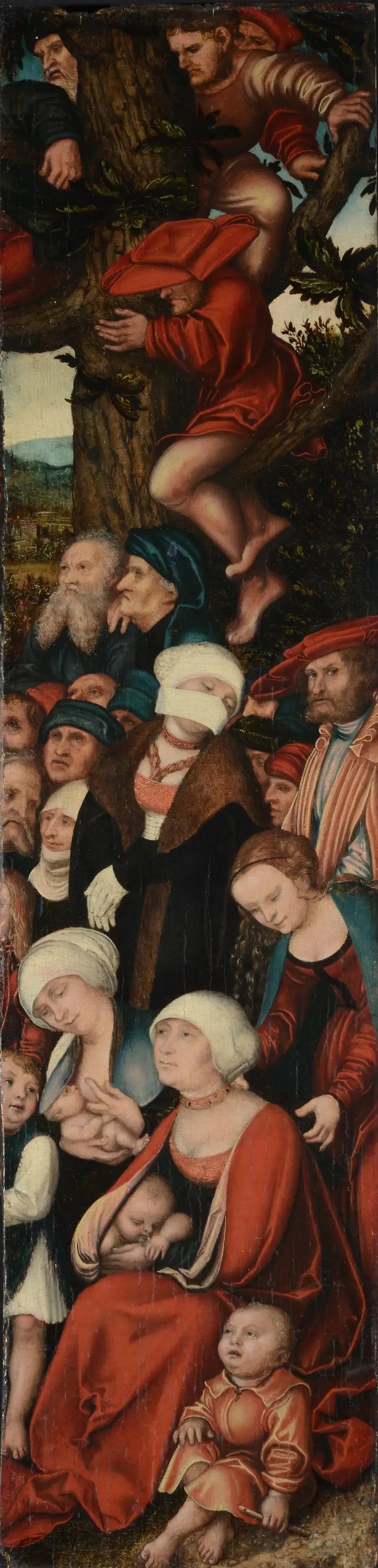 Kazanie świętego Jana Chrzciciela - Lucas Cranach Starszy