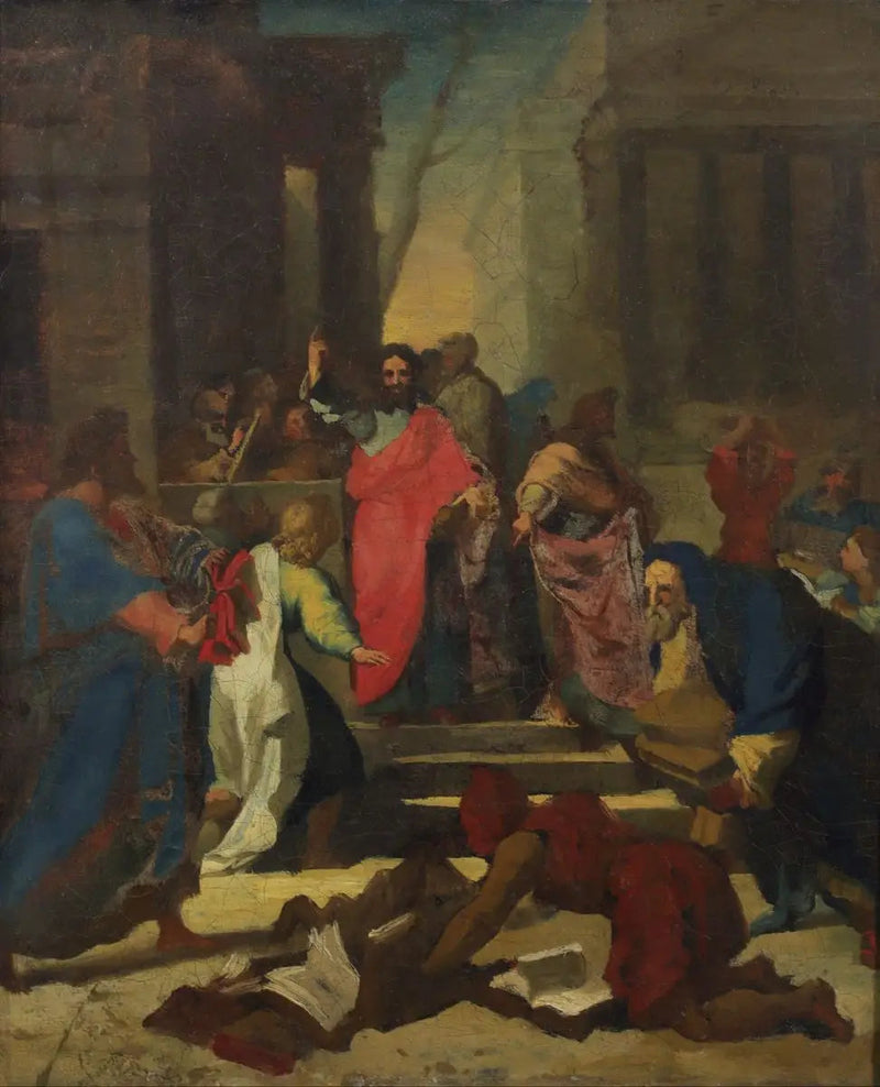 Kazanie św. Pawła w Efezie - Théodore Géricault