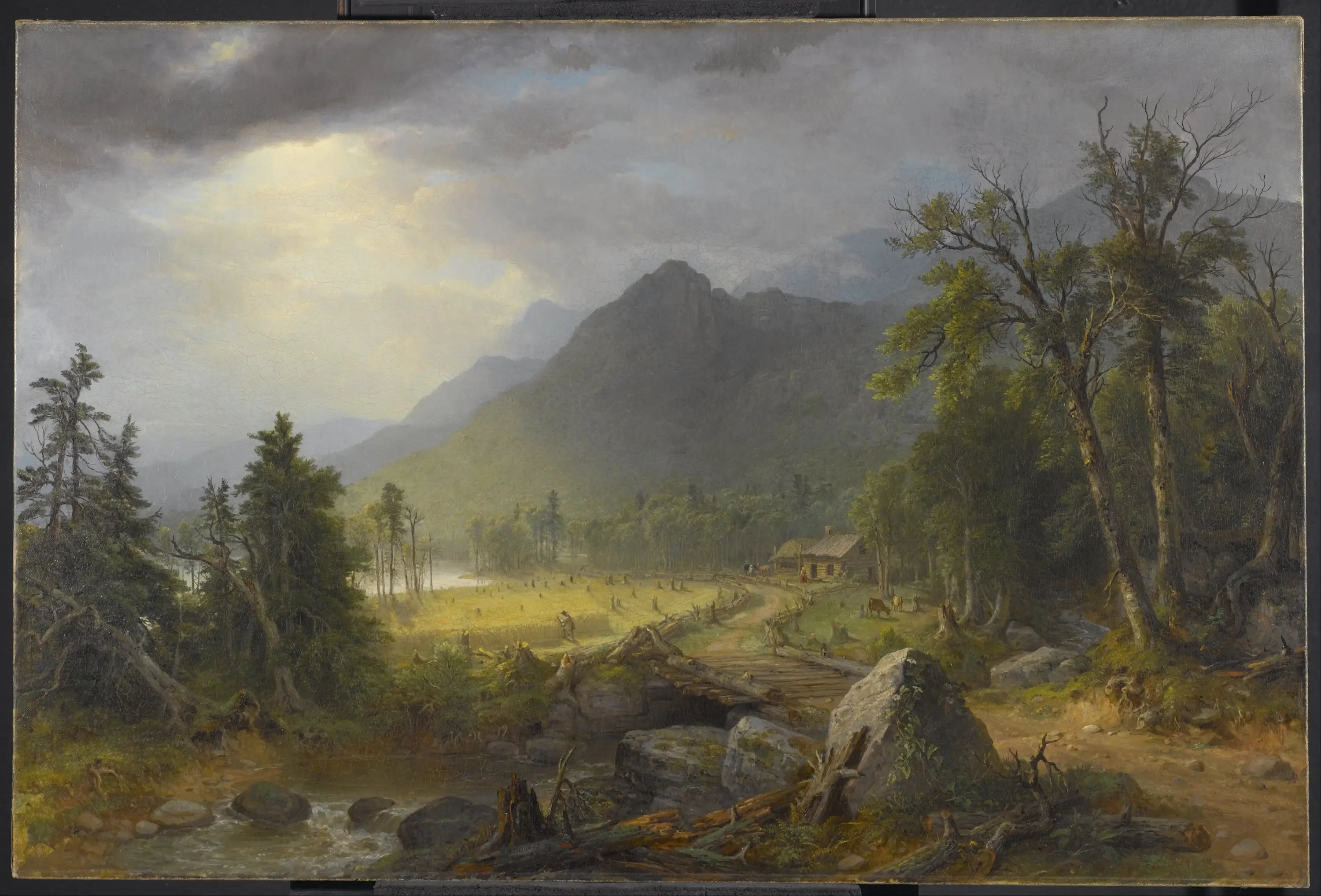 La première récolte dans le désert - Asher Brown Durand - Alpha Reproduction