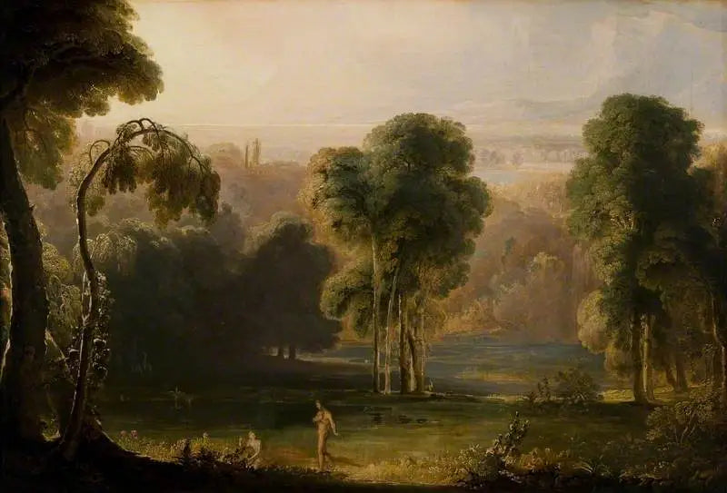 Pierwszy widok Ewy przez Adama - John Martin