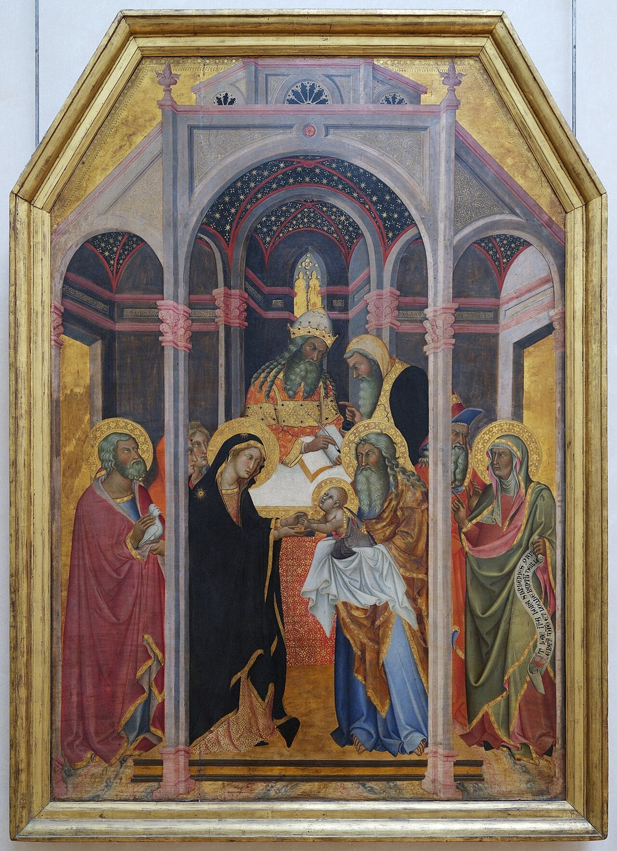 Prezentacja w Świątyni - Bartolo di Fredi
