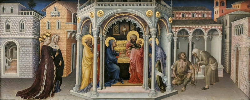 Prezentacja w Świątyni - Gentile da Fabriano