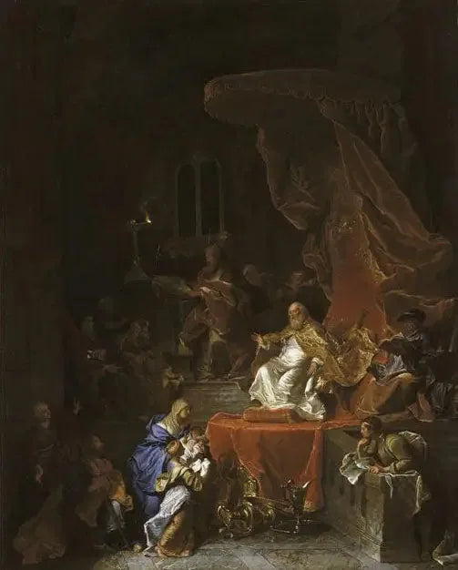 Prezentacja w świątyni - Hyacinthe Rigaud
