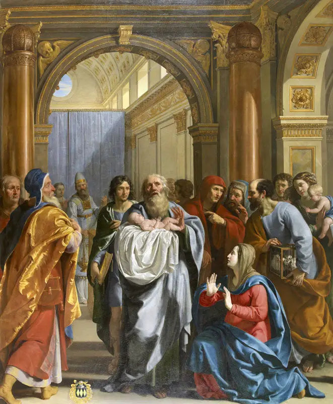 Ofiarowanie w Świątyni - Philippe de Champaigne