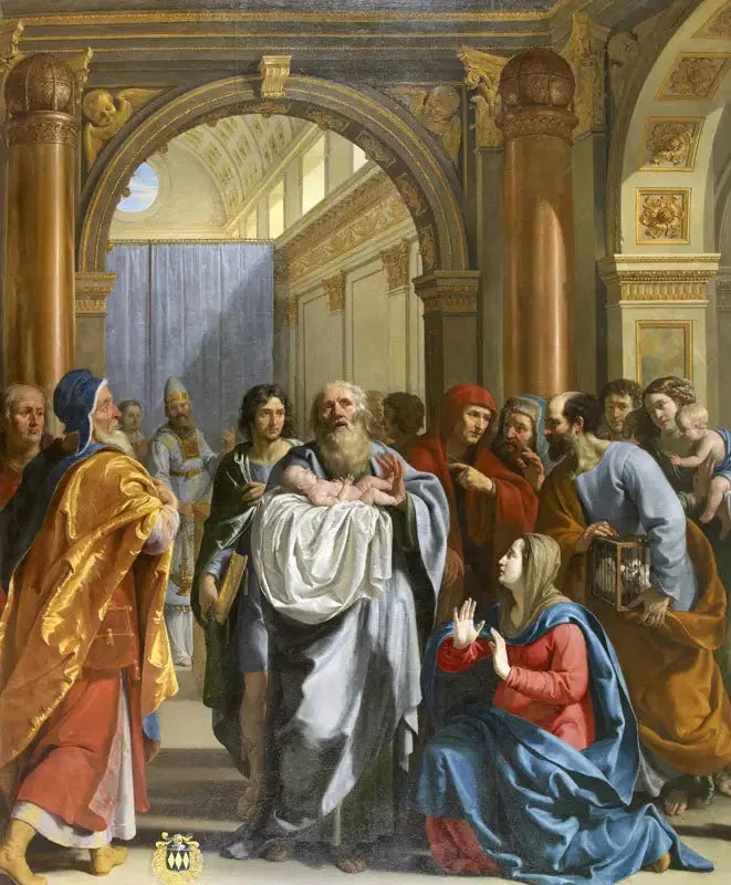 Ofiarowanie w Świątyni - Philippe de Champaigne