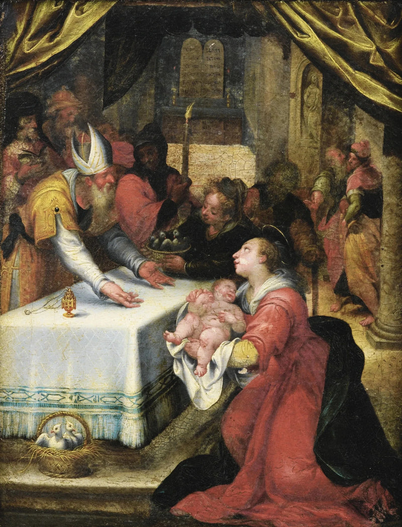 Prezentacja Jezusa w Świątyni - Denis Calvaert