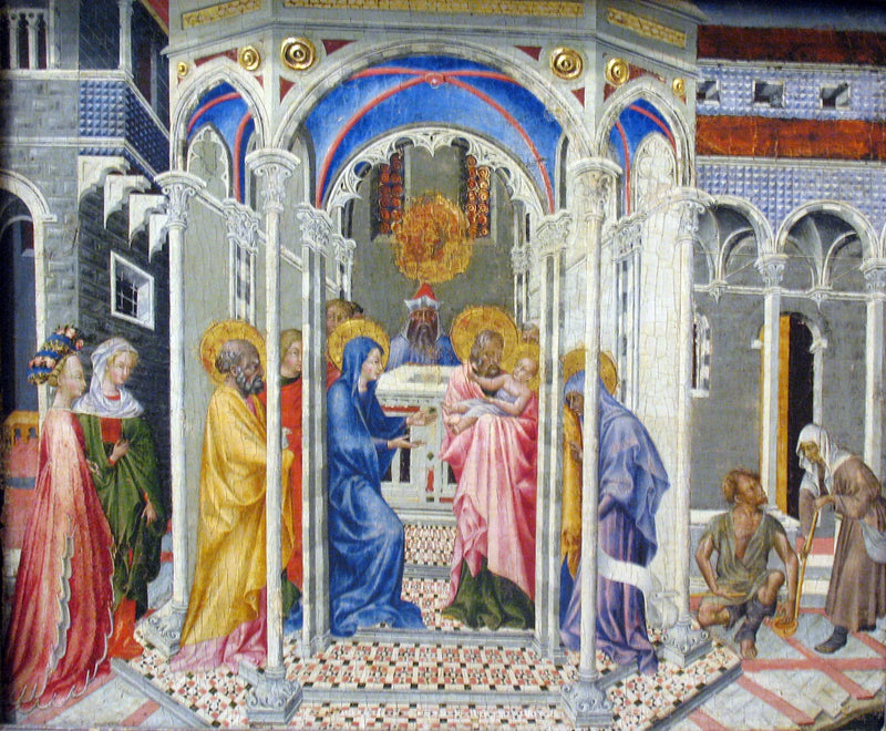 Prezentacja Jezusa w Świątyni - Giovanni di Paolo