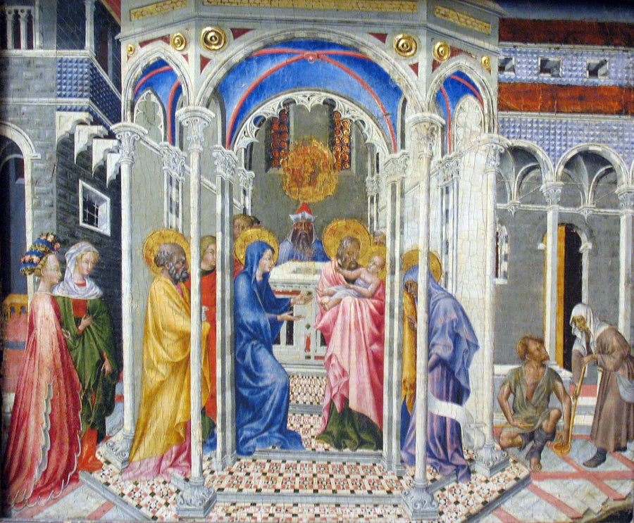 Prezentacja Jezusa w Świątyni - Giovanni di Paolo