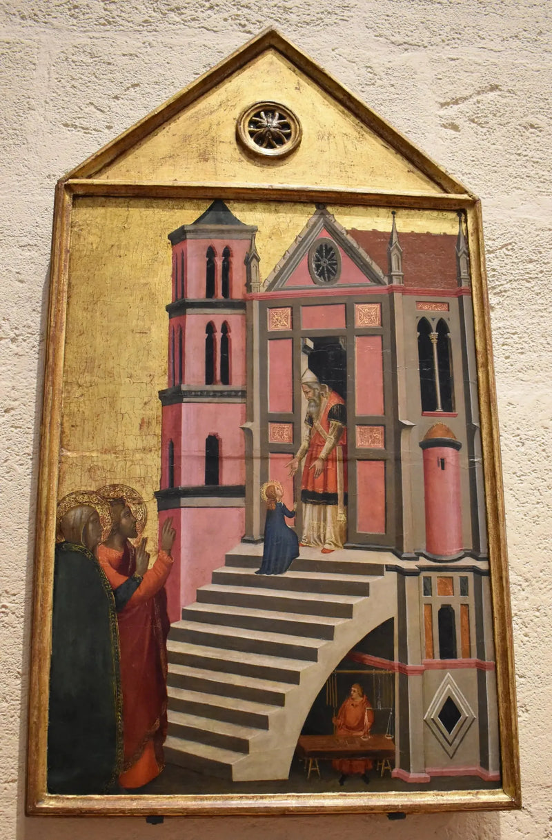 Prezentacja Dziewicy w świątyni - Giotto