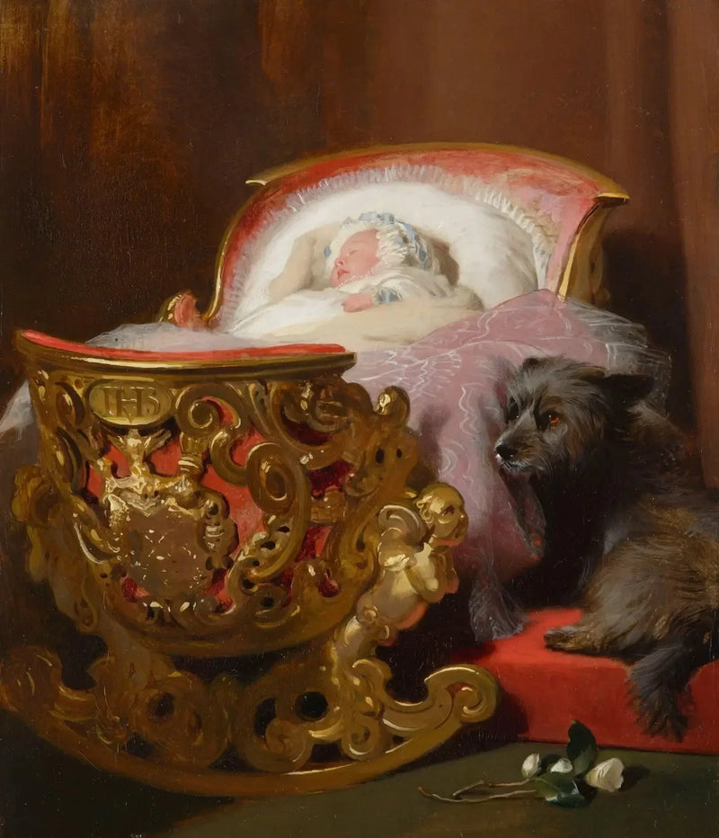 Śpiąca księżniczka Alice - Edwin Henry Landseer