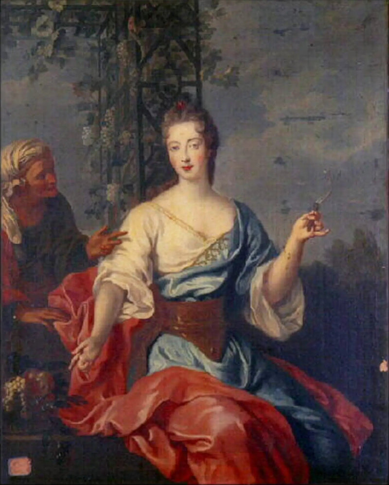 Księżniczka Lotaryngii, opatka Remiremont - Pierre Mignard